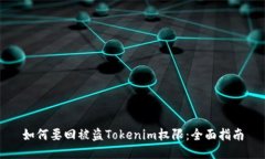 如何要回被盗Tokenim权限：全面指南