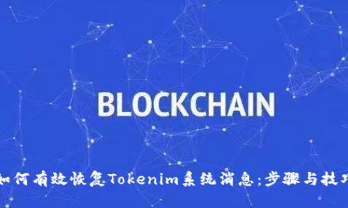 如何有效恢复Tokenim系统消息：步骤与技巧