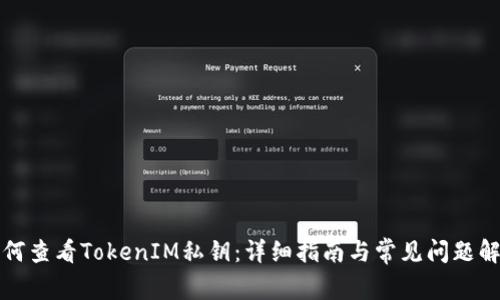 如何查看TokenIM私钥：详细指南与常见问题解答