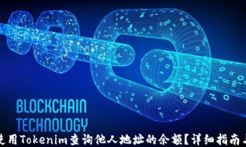 
如何使用Tokenim查询他人地址的余额？详细指南与技巧